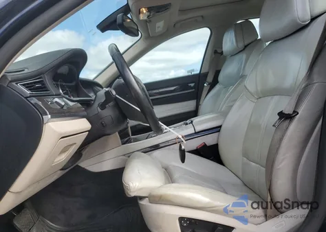 2011 BMW 750 I from USA, damaged, VIN WBAKA8C53BCY36671